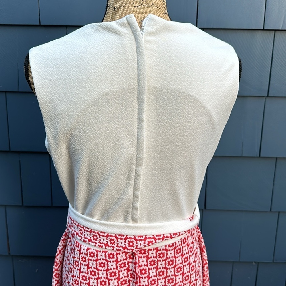 ❤️🤍❤️Vintage handmade dress with belt Palm Royale 60’s gem rare Brady Bunch - Picture 6 of 11